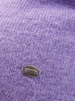 Шапка жен. анг+нейл+шерсть LB-A53043 d.violet - Labbra фото 3