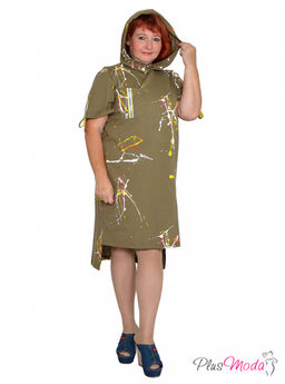 Платье Модель №1328 размеры 44-84 - Plusmoda фото 9