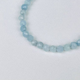 Браслет из Аквамарина 17,5 см +