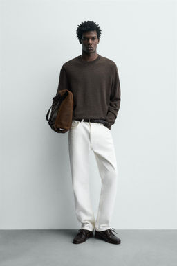 JERSEY REGULAR FIT LANA / marr?n vigor?