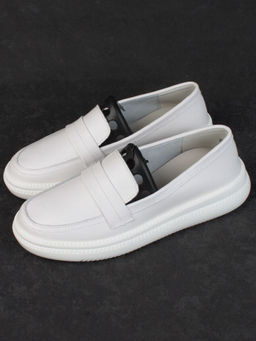03-ZL-8501 WHITE Полуботинки женские (натуральная кожа)