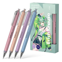 Ручка шар. автомат. ErichKrause "Essential Matic Manga" (61097) синяя, 0.7мм, пастельный корпус, в ассорт.