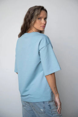 Футболка ТП 536-6 Голубой - T.C.T фото 5
