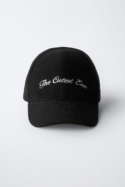 FELT CAP WITH BOW FASTENING - Zara фото 4