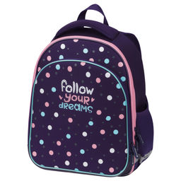 Рюкзак Berlingo Expert Plus "Colored dots" (RU-EXPL-10011) 38*29*15см, 2 отделение, 2 кармана, анатомическая спинка