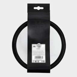 Крышка Magistro, d=18 см, со сливом, с силиконовым ободком и ручкой, жаропрочное стекло