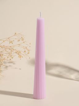 Набор свечей, 3.5×23 см, 2 шт. «Башня», светло-розовый, 4×9.5×25 см