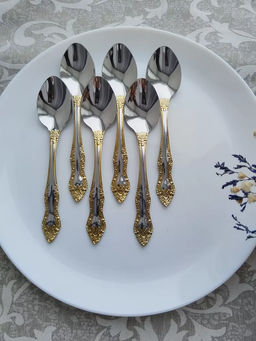 Упаковка 12шт. / Ложка чайная М-3 Тройка ЛНТП СЧ-60/57л г. Павлово /ПЗХМ/