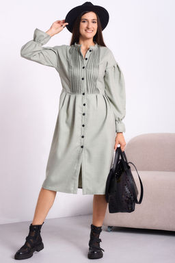 Платье Celentano 5051 приглушенный шалфейный