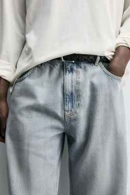 JEANS STRAIGHT FIT / Azul claro - Zara фото 7