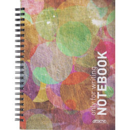 Бизнес-тетрадь Attache Imagination А5/80л,тв.переплет,клетка,спираль  фото 2