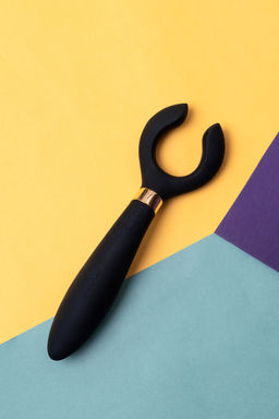 Многофункциональный стимулятор для пар Satisfyer Partner Multifun 3, силикон, чёрный, 23,5 см.  фото 18