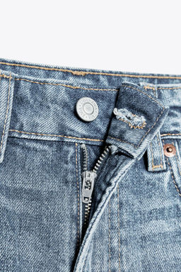 HIGH-WAIST MOM FIT TRF BERMUDA SHORTS - Zara фото 8