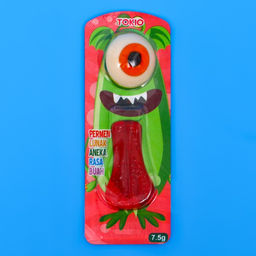 Цена за 3 шт. Мармелад жевательный Язык с глазом, 7,5 г - Simaland фото 2