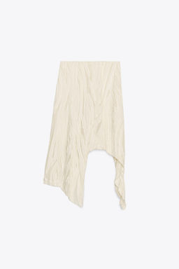 ZW COLLECTION ASYMMETRIC PLEATED SKIRT - Zara фото 7