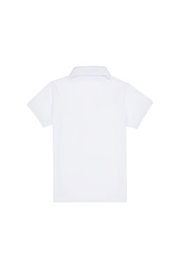 K_z _ocuk Beyaz Polo Yaka Ti__rt - U.s. polo assn фото 3