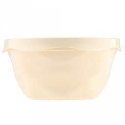 Салатник пластмассовый Modena 0,75л, д15,2см, h7,7см, с крышкой, пищевой полипропилен, светло-бежевый (Россия) - Домашняя мода фото 3