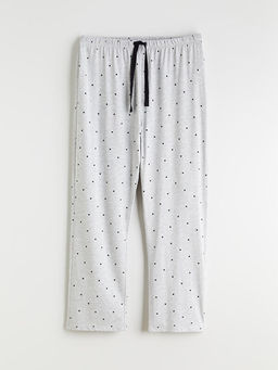 Beli Lastikli Puantiyeli Kad?n Pijama Alt?