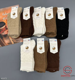 Носки женские из шерсти ламы