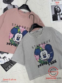 Женская футболка в полоску - Bruno фото 8