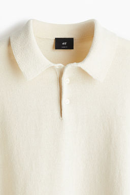 Polo de punto fino Loose Fit - H&m фото 6