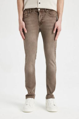 Pedro Slim Fit Dar Kal?p Normal Bel Dar Paca Jean Pantolon