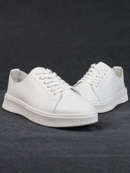 05-PDXL33-4 BEIGE Кроссовки женские (натуральная кожа) - Фабричный китай фото 13