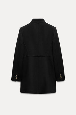 WOOL DOUBLE-BREASTED COAT - Zara фото 16