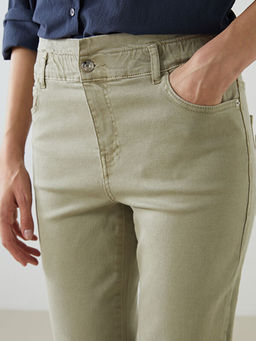 Slim Mom Kad?n Jean Pantolon