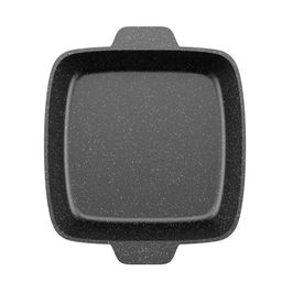 Жаровня алюмин. 24х24см (АП) Гранит black (37802) (Мечта)