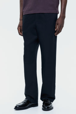 Pantal?n en mezcla de lino Regular Fit - H&m фото 8