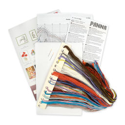 Набор для вышивания PANNA J-7332 Акварельный тигр 25 х 25 см