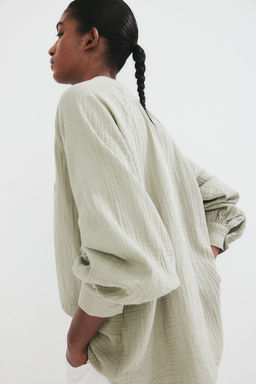 Blusa en tejido doble - H&m фото 5
