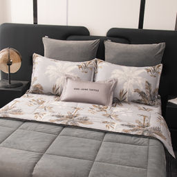 Комплект постельного белья на резинке Сатин Velouria Luxe с Одеялом VLR009 - Ситрейд фото 5