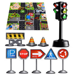 Набор дорожных знаков "Мой друг-светофор!" в коробке