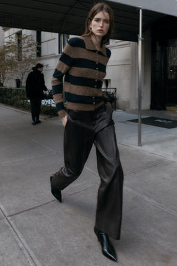 STRIPED CARDIGAN - Zara фото 6