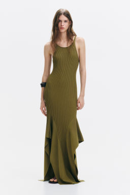 Vestido de punto con volantes - H&m фото 2