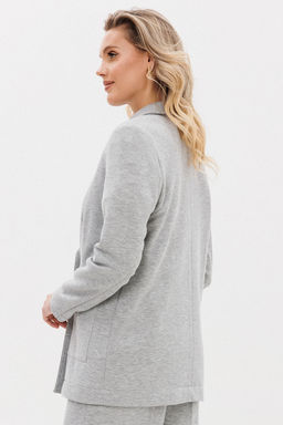 Жакет GO F4078/50-04.164-170 серый меланж - Pirs фото 3