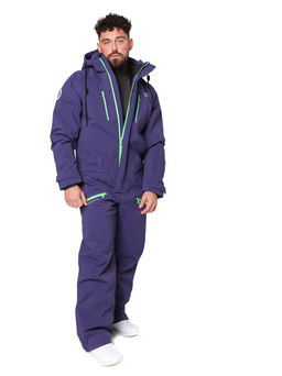 Комбинезон AA-0270 Темно-фиолетовый
