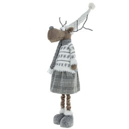 Игрушка набивная "Олень" (телескоп ноги), L49 W20 H116/45 см, 2в.