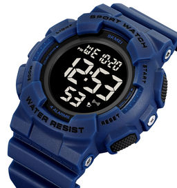 Часы наручные Skmei мужские электронные спортивные 2081blue-black