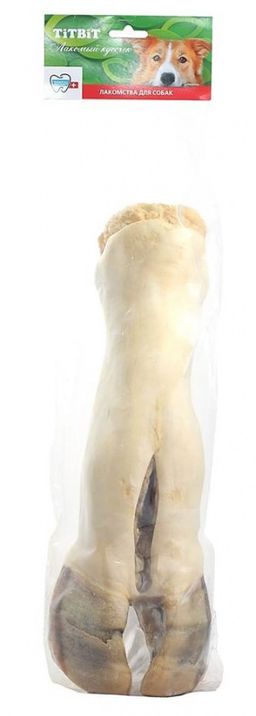 Титбит Нога говяжья большая (мягкая упак.) 1\6 4640000319434