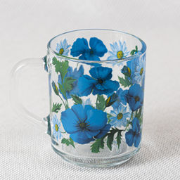 Кружка 250 мл Грин Ти КРУГОВАЯ ДЕКОЛЬ цветы/фрукты ассорти, арт. 07с1335