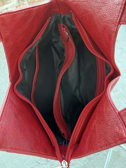 Женская сумка из эко кожи 0025 Красный - Sergio valentini фото 7