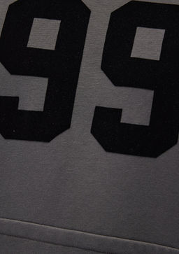 1991 Bask?l? Gri Sweatshirt - Mavi фото 8