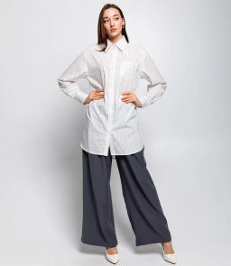 Рубашка #КТ2809, белый