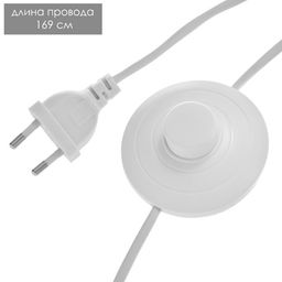 Торшер «Лаут» 1×15 Вт Е27 белый