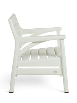 Набор садовой мебели «Евпатория»: 2 кресла, стол, трёхместный диван, белый