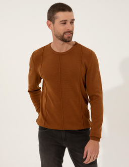 Tar__n Slim Fit Bisiklet Yaka Triko Kazak - Pierre cardin фото 2