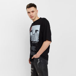 Футболка KAFTAN «ISET», черный, р. 46